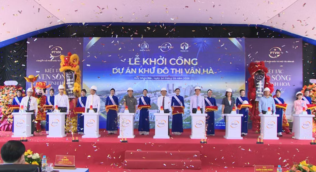 Lễ khởi công dự án Khu đô thị Vân Hà quy mô 50ha mang đến cơ hội đầu tư bất động sản sinh lời bền vững