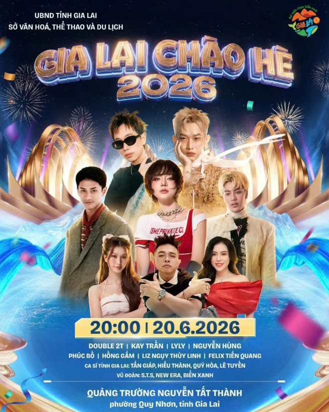 sự kiện Gia Lai chào hè 2026